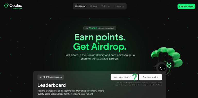 Collect Points To Win Airdrop!